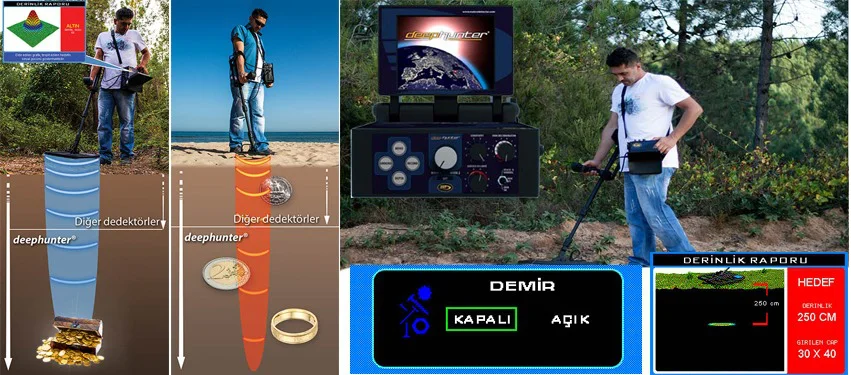 Deep hunter Dedektör, Makro deephunter, Deep hunter Fiyatı