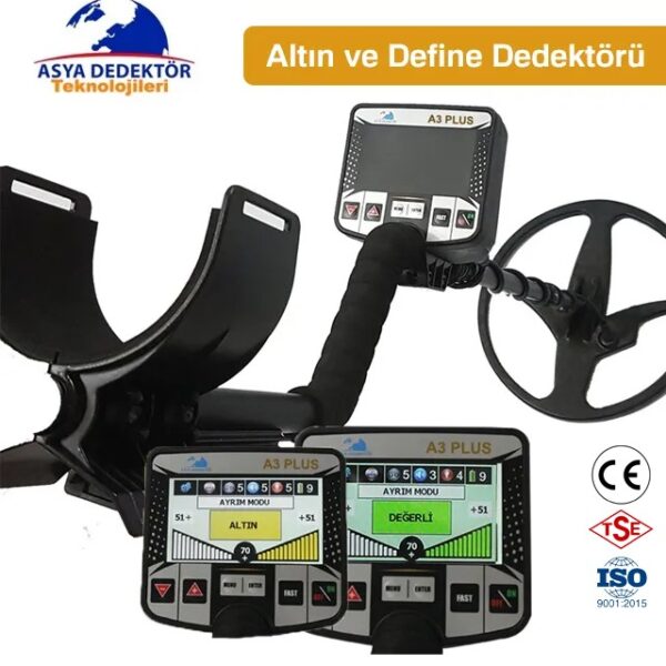A3 Plus Define ve Altın Dedektörü altın ayrım özelliği, Altın define dedektör kiralık, İkinci El Dedektör Modelleri