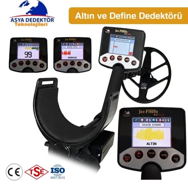 Jeofinder A-Z Plus 2D Altın Arama Dedektörü, Altın Arama Dedektörü, Kiralık Dedektör Modelleri, Altın Dedektörü Videoları