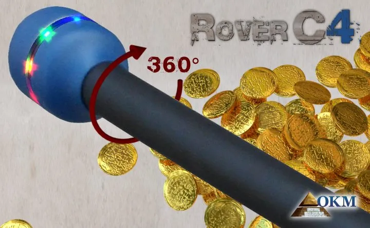 okm rover c4, alan tarama cihazı, pointer, altın bulma dedektörü, okm dedektör, asya dedektör, altın cihazı